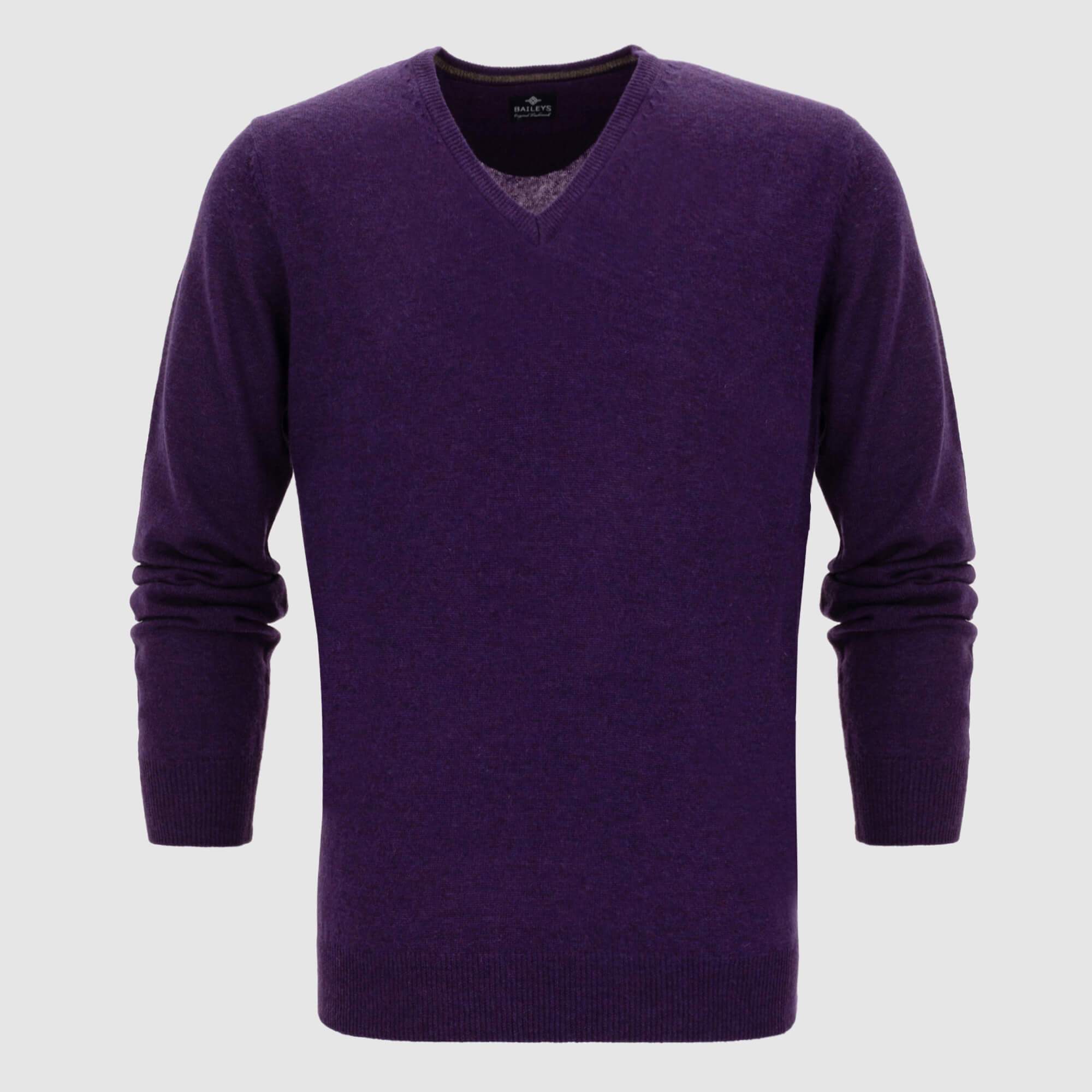 Jersey de cuello pico 100% Lana 920071