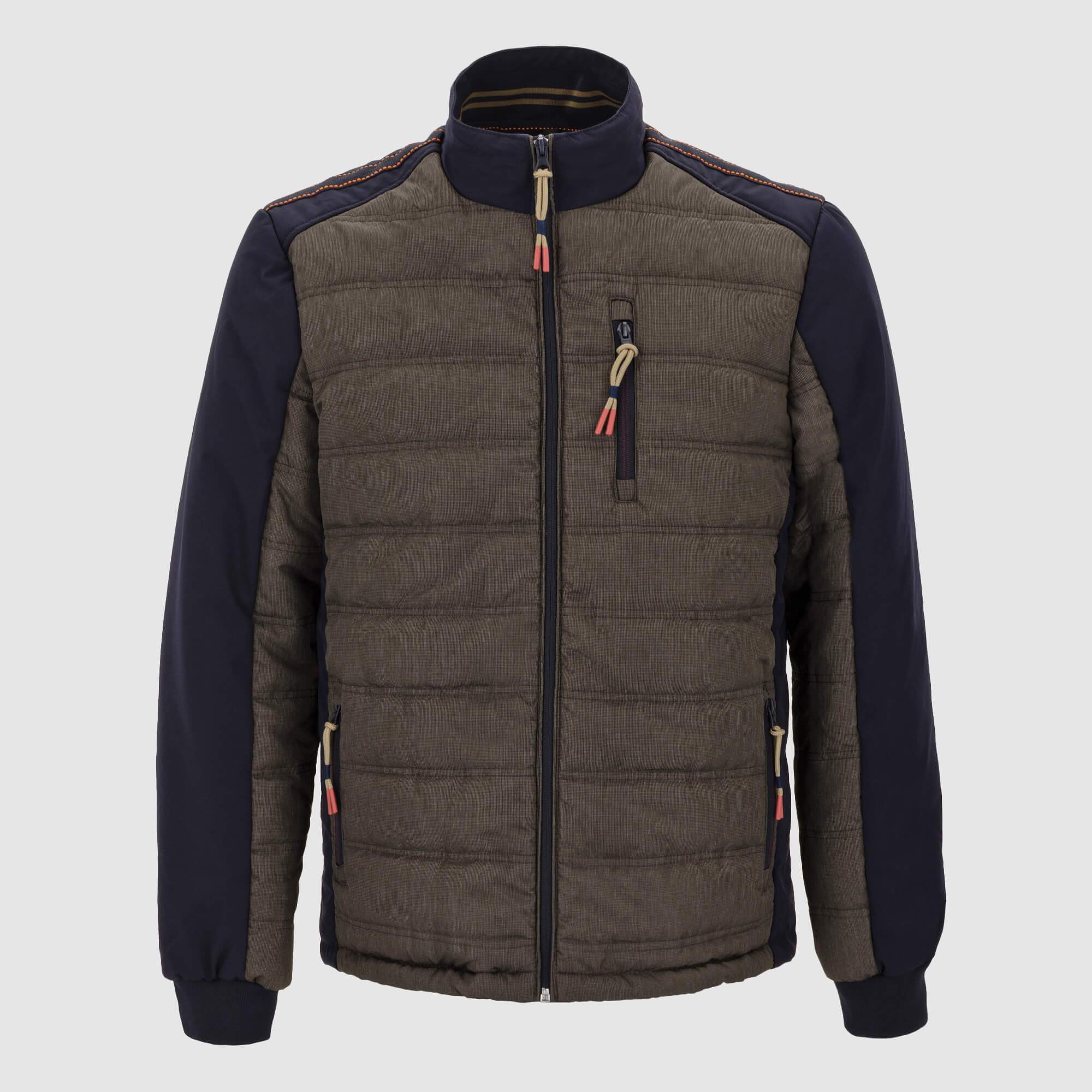 Chaqueta bicolor con acolchado y relleno sintético 922300