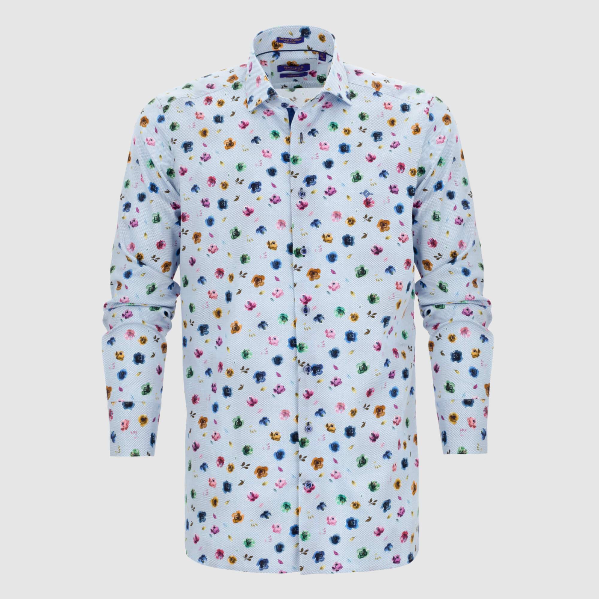 Camisa estampada diseño exclusivo slim fit 927838