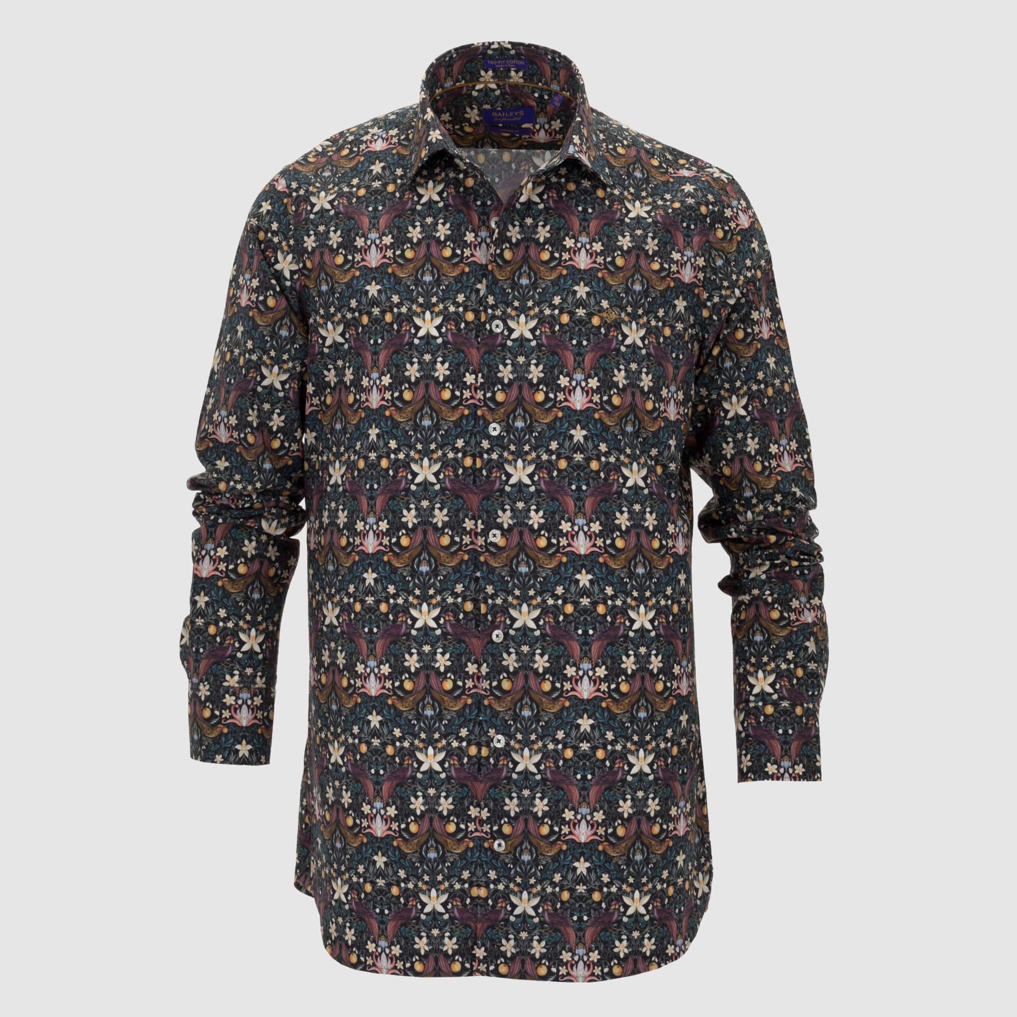 Camisa estampada slim fit 207827