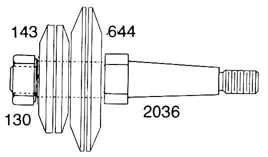 Themac 2036 Spindle Extension