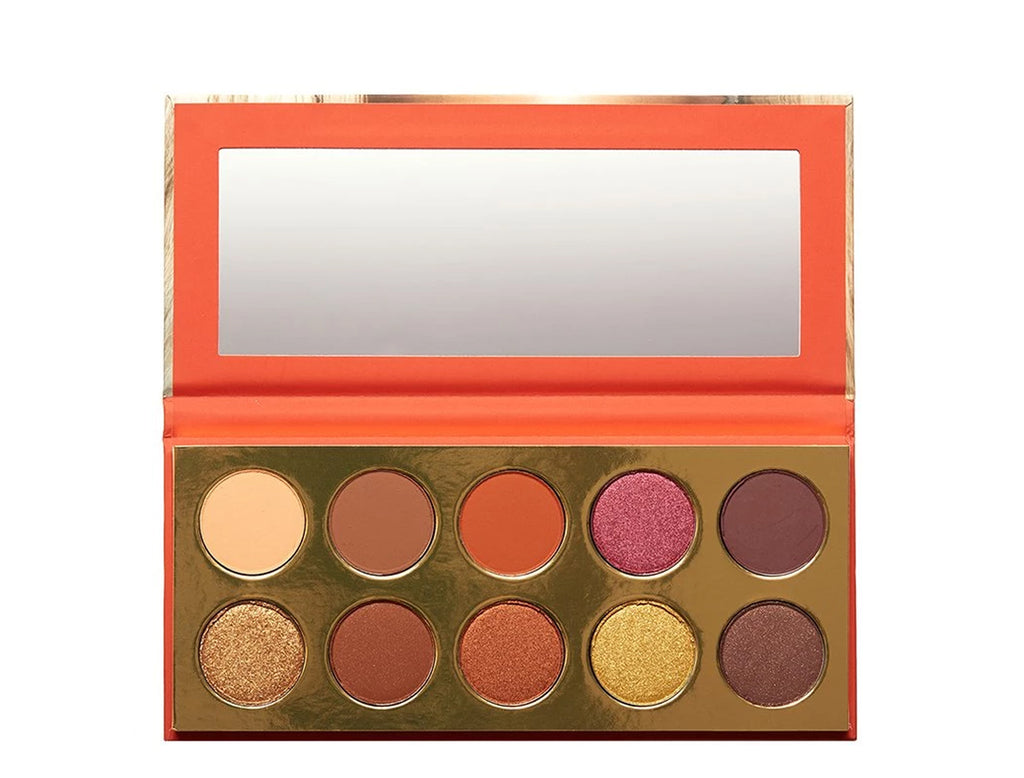 orange brown eyeshadow palette