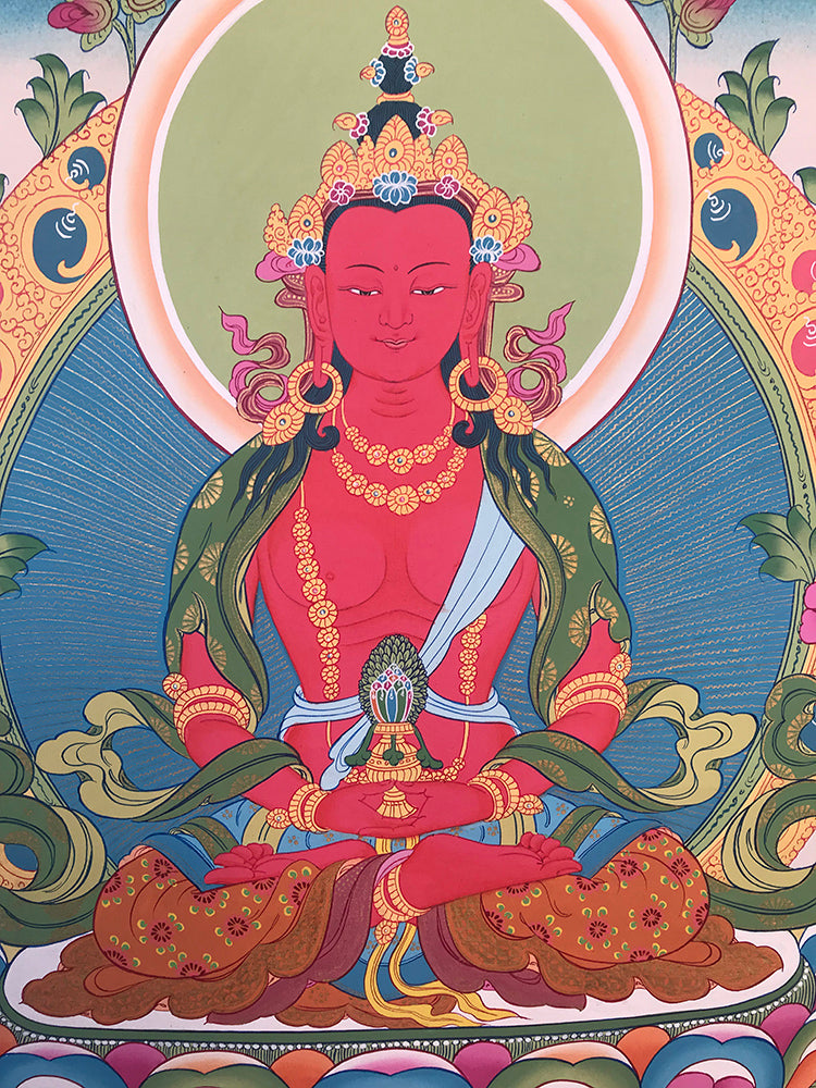Amitayus Buddha Thangka #10 | Potala Gate