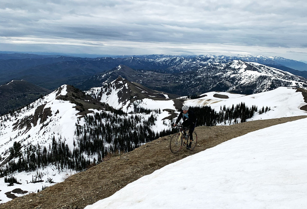 snek cycling francis peak summit winter cycling cap