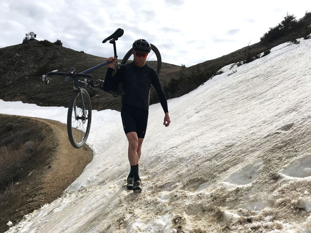 snek cycling hike a bike gravel ride francis peak