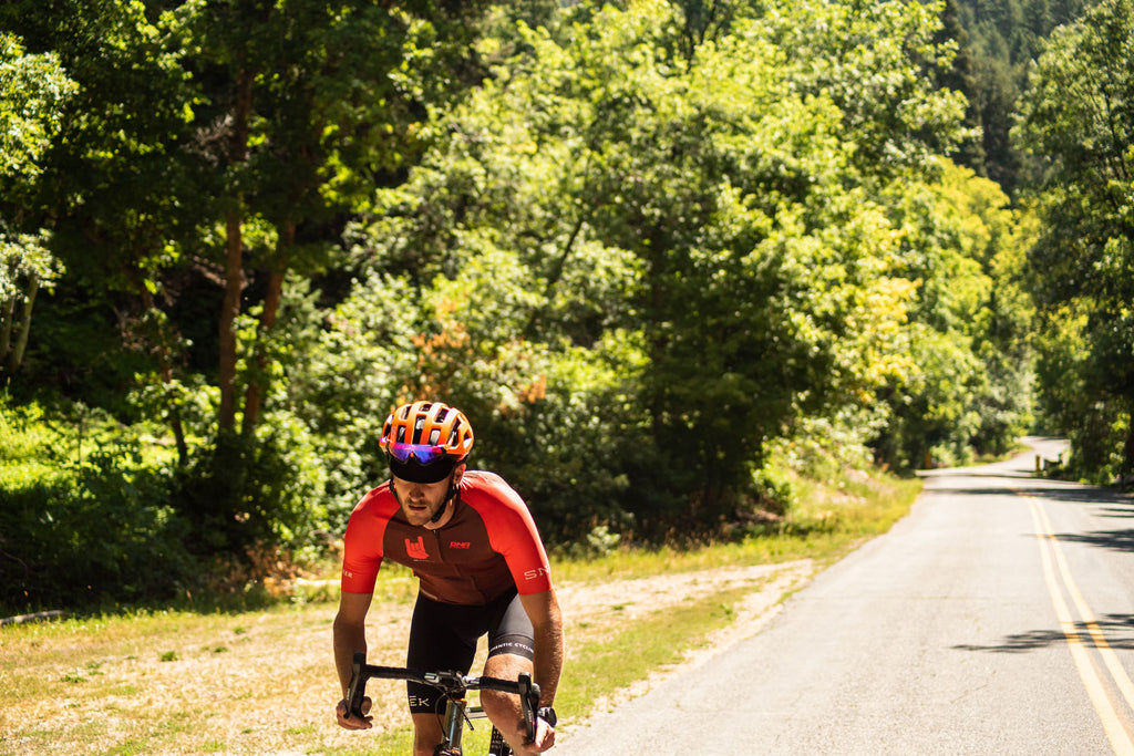 snek cycling merino cap lightweight jersey shade millcreek canyon