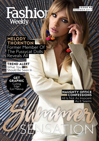 Fashion Weekly Melody Thornton Cover Shoot