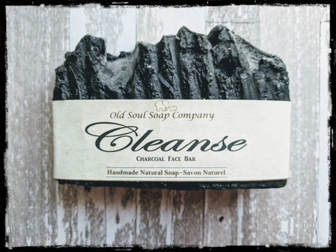 Natural Soap Bar - Cleanse - Charcoal Face Scrub