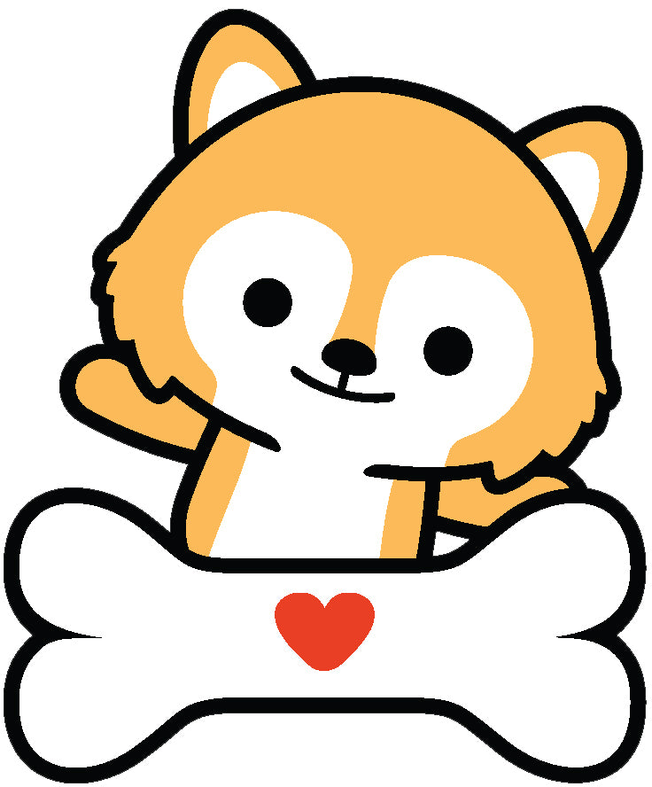 Cute Baby Fox Shiba Inu Puppy Dog Cartoon Emoji #3 Vinyl Decal Sticker –  Shinobi Stickers