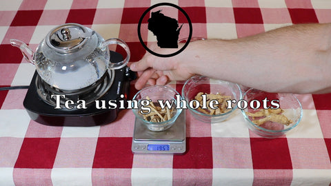 How to Brew Ginseng Tea using Whole Dried Ginseng Roots
