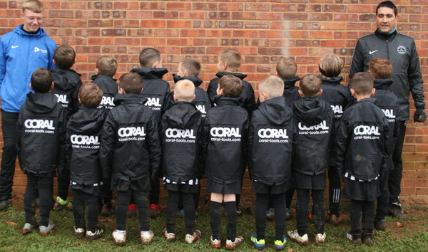 Corby Kingswood Football Team Coats Back