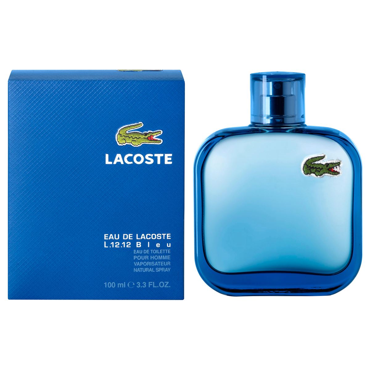 Becks Lichaam Uitbarsten Eau de Lacoste L.12.12 Blue EDT for Men – Perfume Planet