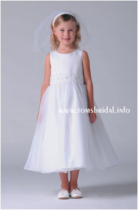 US Angels 172 Blush Pink size 6 In Stock Flower Girl Dress