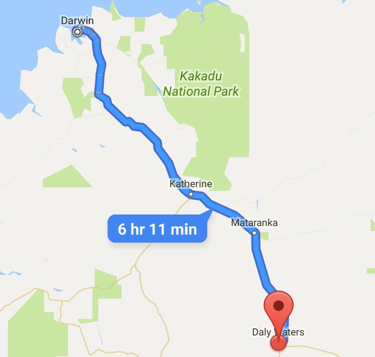 Day 19: Darwin to Daly Waters