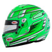 Bell KC7-CMR Youth Kart Helmet - Champion Green - Left - Fast Racer