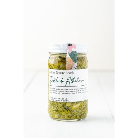 Pesto de Albahaca Artesanal