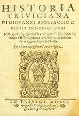 Historia Trivigiana Giovanni Bonifaccio