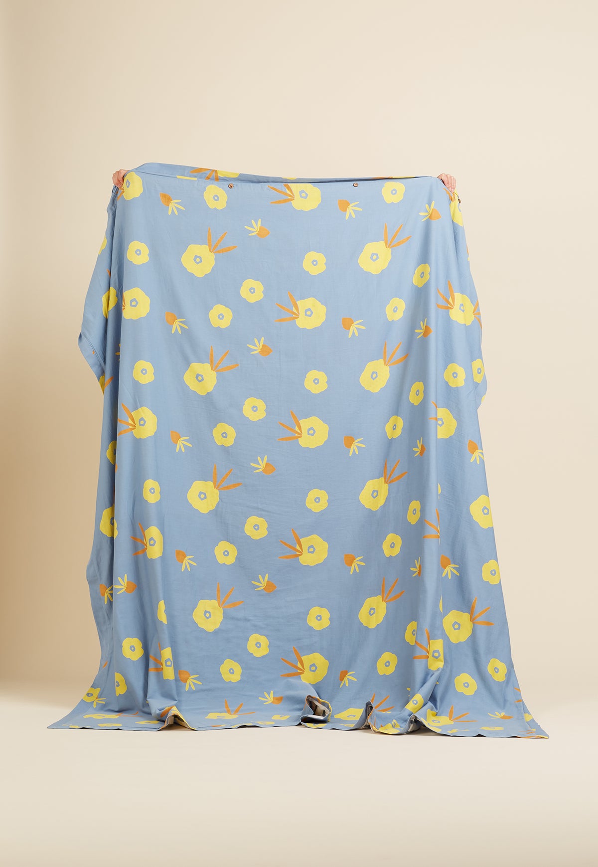 Quilt Cover - Geo Block Print