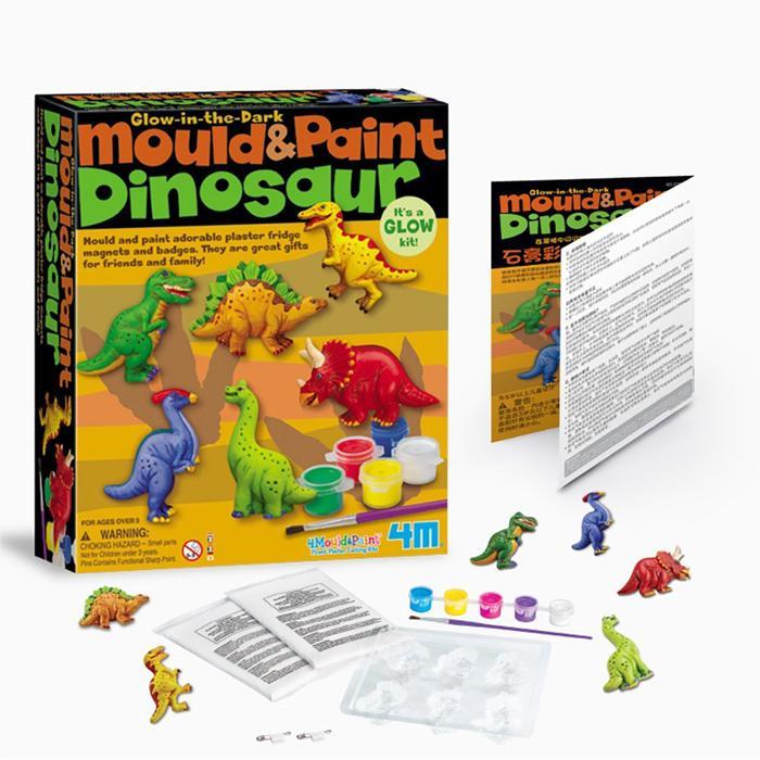 mould and paint dinosaur kit