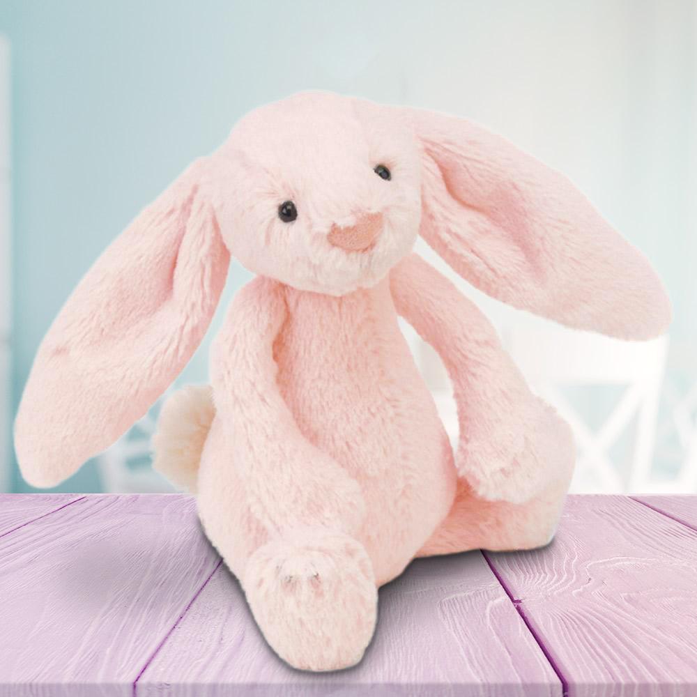 pink bunny soft toy