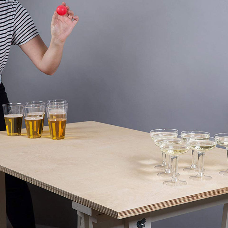 Pong Wars: Beer Versus Prosecco