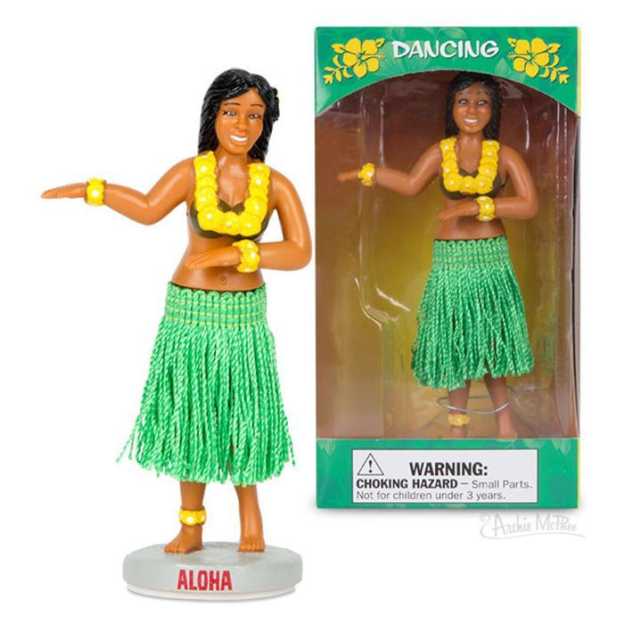 dashboard hawaiian dancer