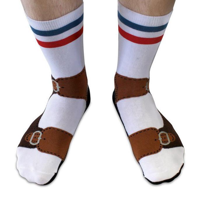 novelty flip flop socks