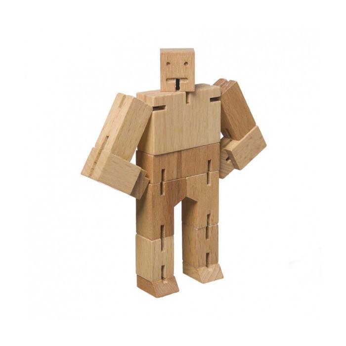 wooden robot puzzle