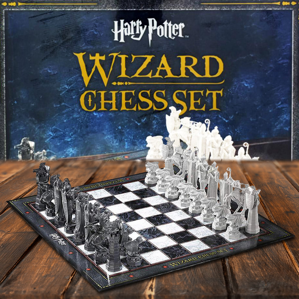 Harry Potter Wizard Chess Set | Licensed Merchandise - Yellow Octopus