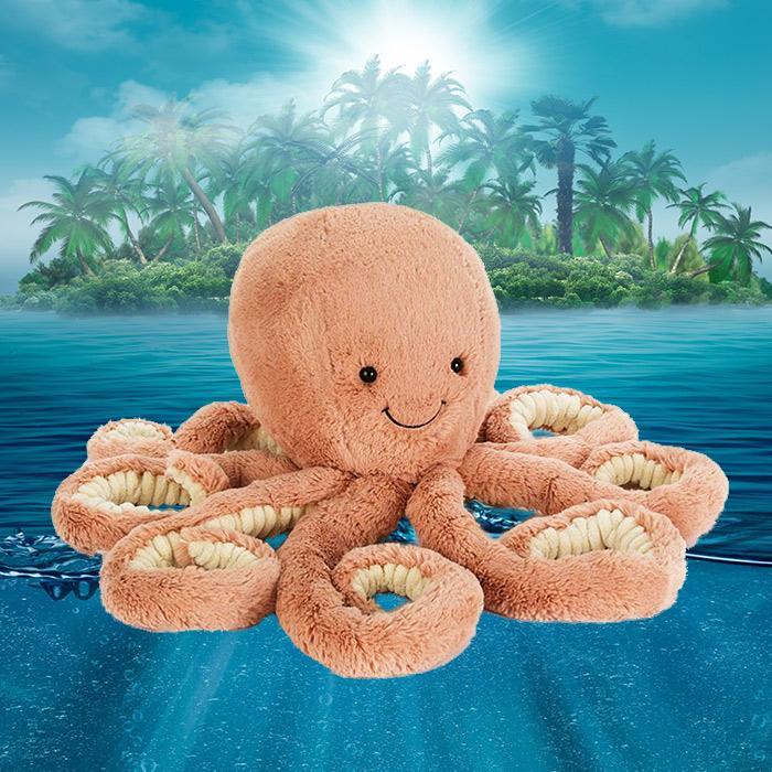 jellycat fluffy octopus