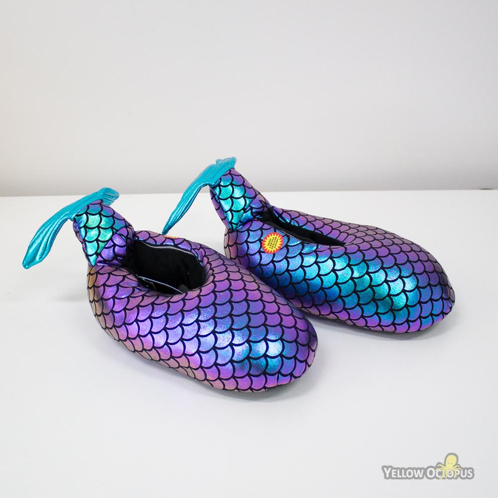 Light-Up Metallic Mermaid Slippers 