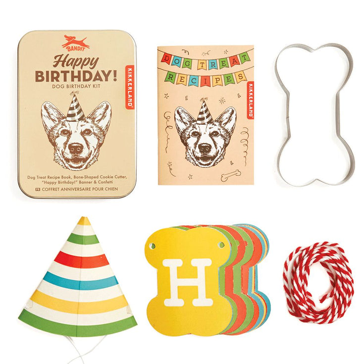 Dog Birthday Kit in a Tin