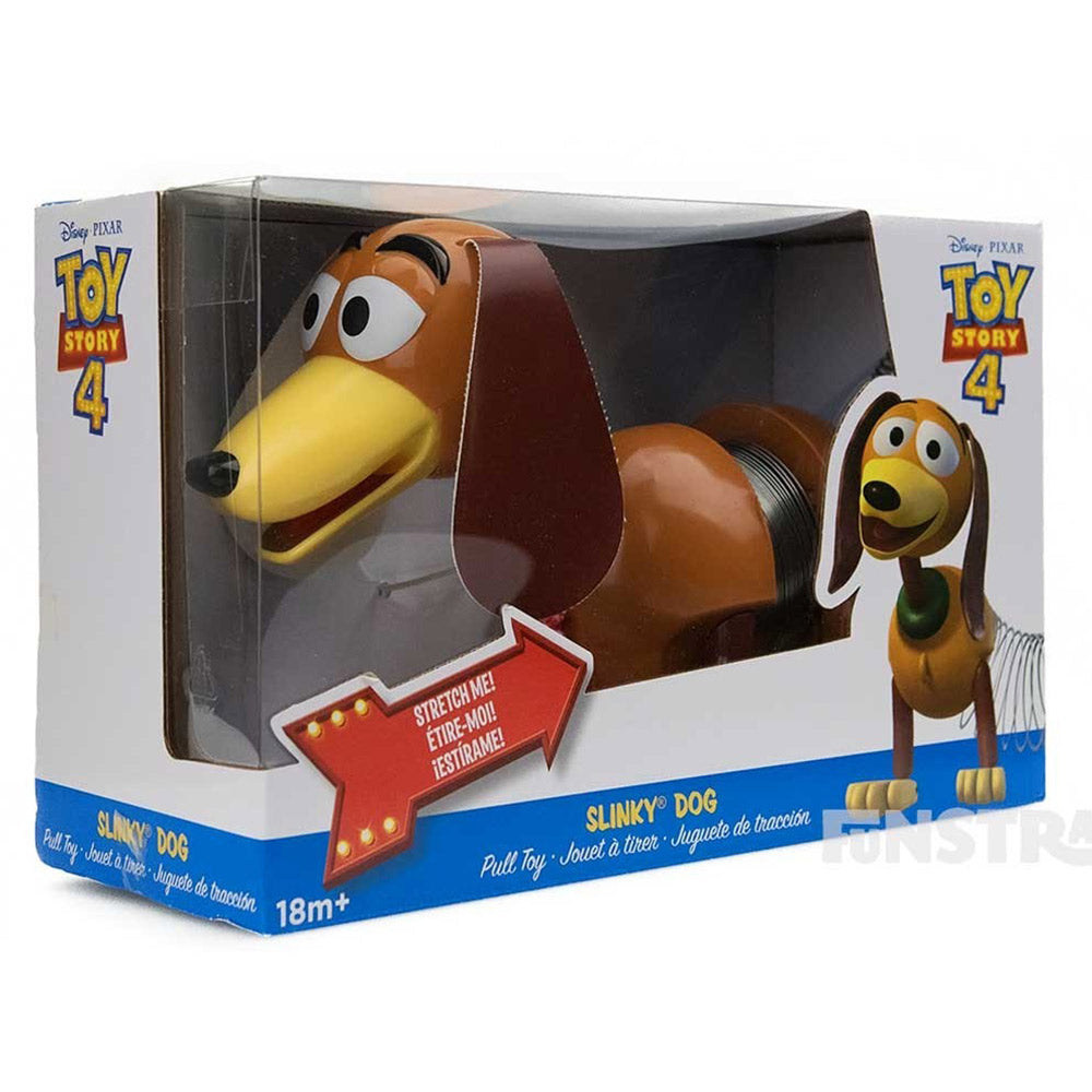 slinky dog pull toy