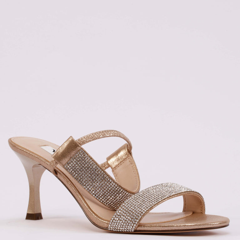 taupe reflective suedette