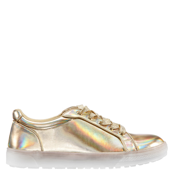 MANGO-GOLD-PRISMATIC NAPPA PU – Nina Shoes