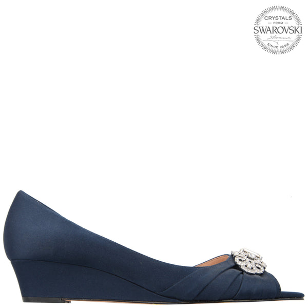 nina navy blue shoes