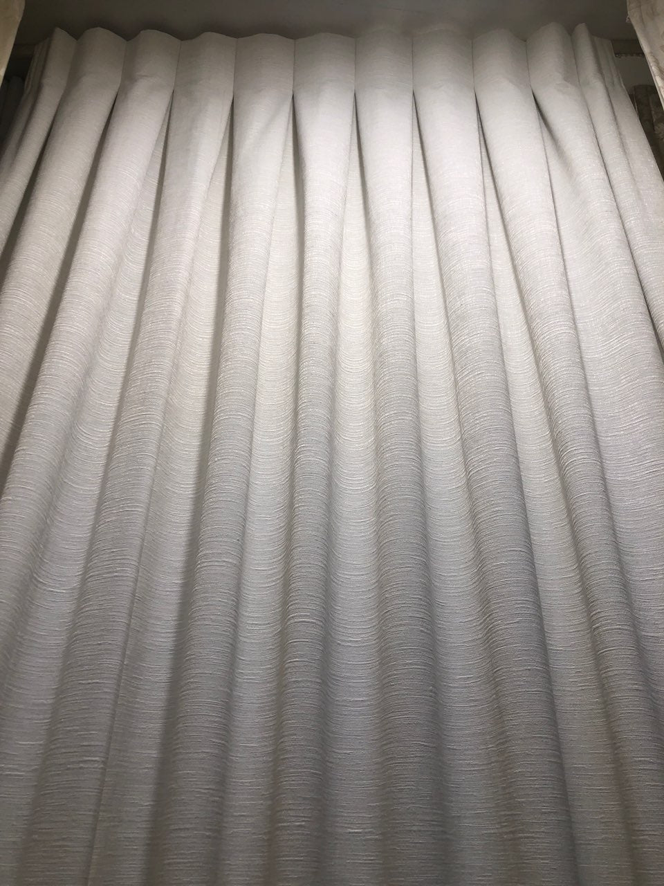 Ivory Textured Curtain