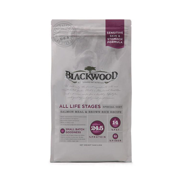 blackwood salmon dog food