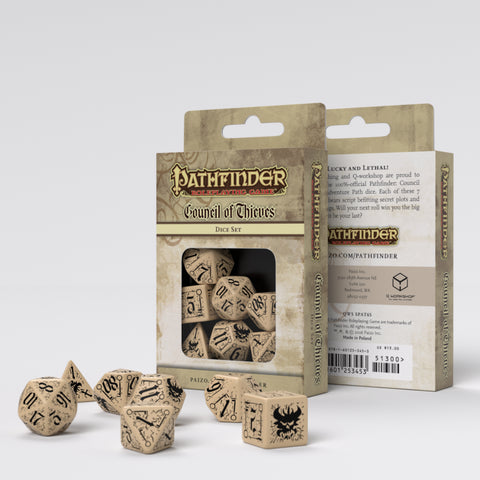 Set Dadi Pathfinder - Council Of Thieves