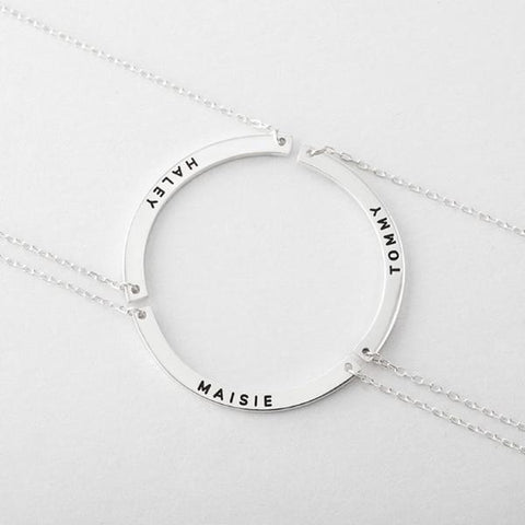 3 Name Necklace