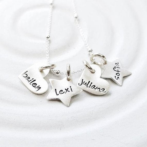 4 Name Necklace