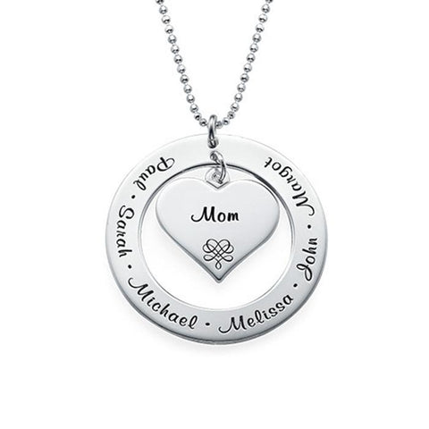 Mom Name Necklace