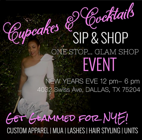 New Years Eve Dallas Sip and Shop
