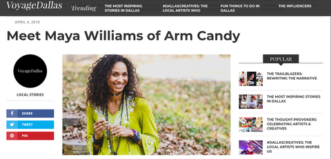 fashion news dallas arm candy accessories business entrepreneur