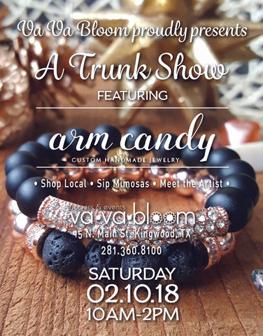 trunk show arm candy jewelry houston dallas shopping valentines day