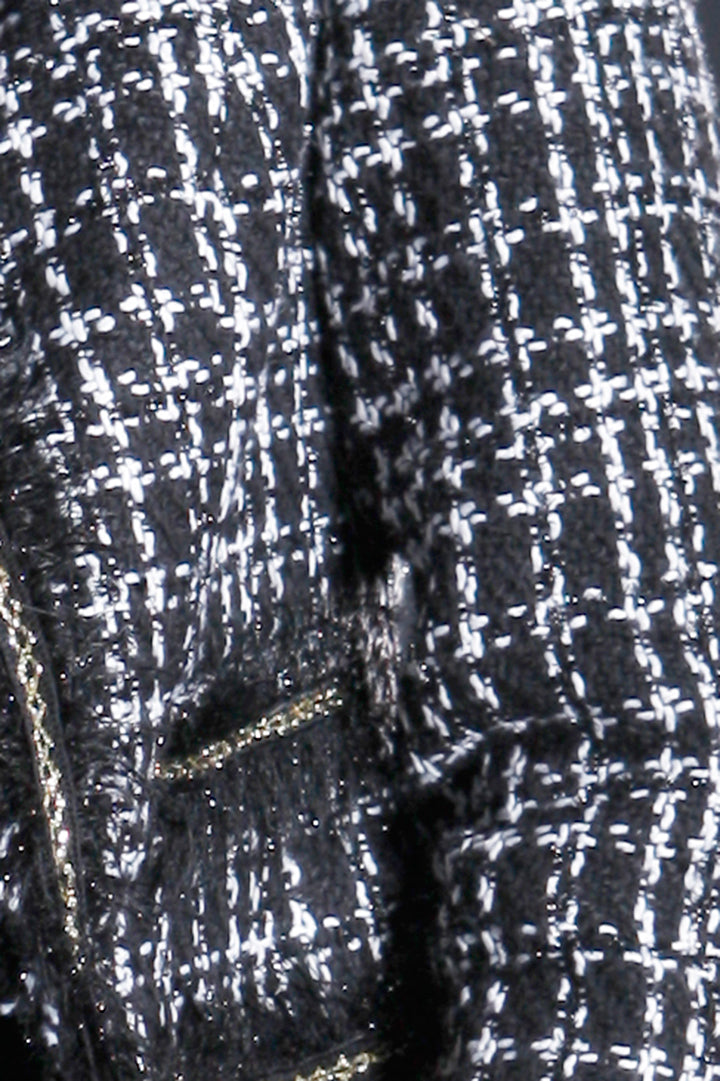 早割販売中 L'Or Fringe Jacket Tweed カーディガン/ボレロ
