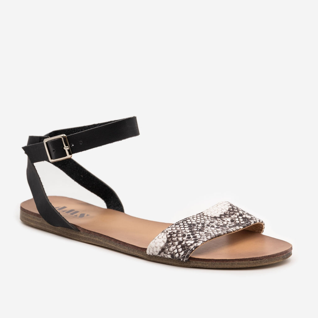 animal print sandals for women