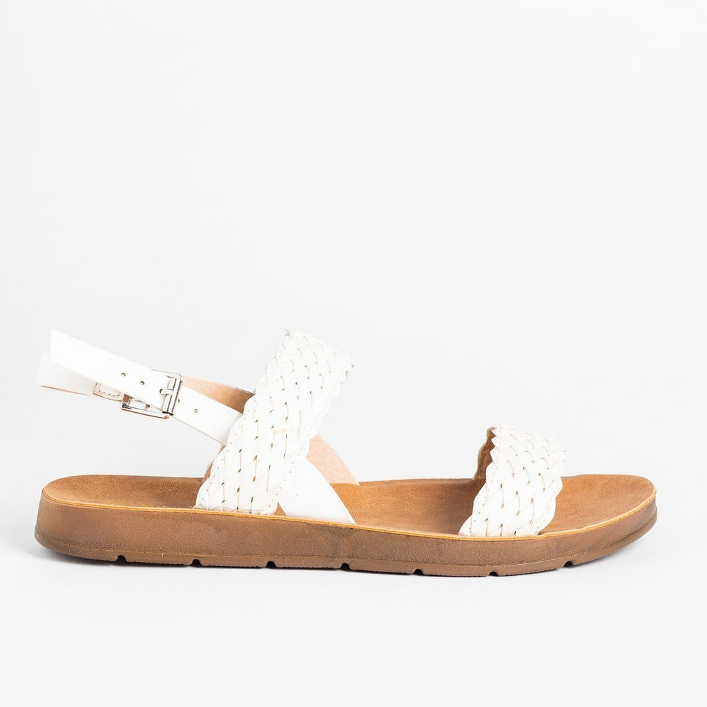 nature breeze jelly sandals