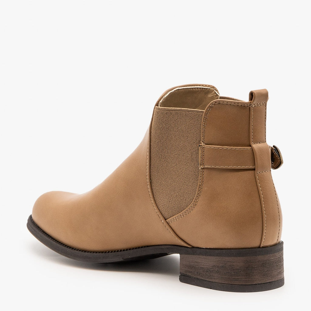 belted chelsea boots