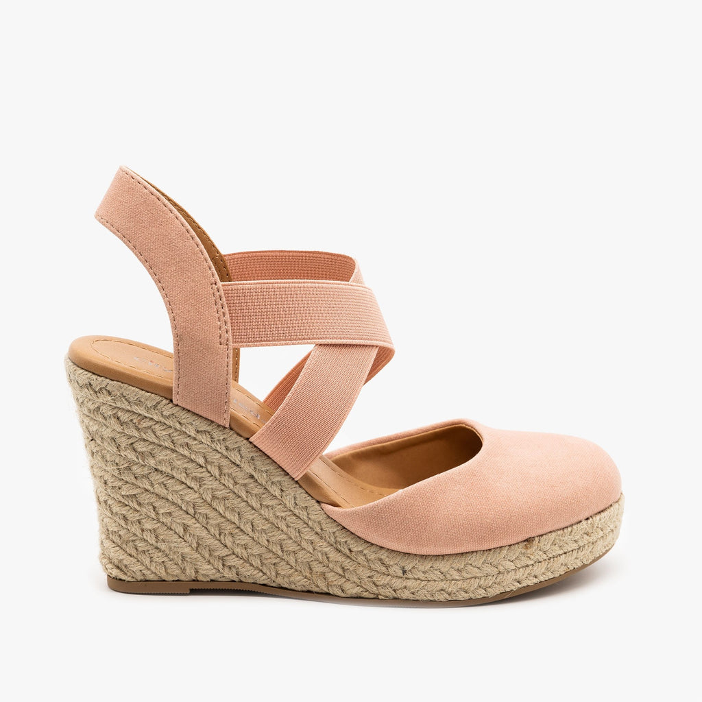 womens beige wedges